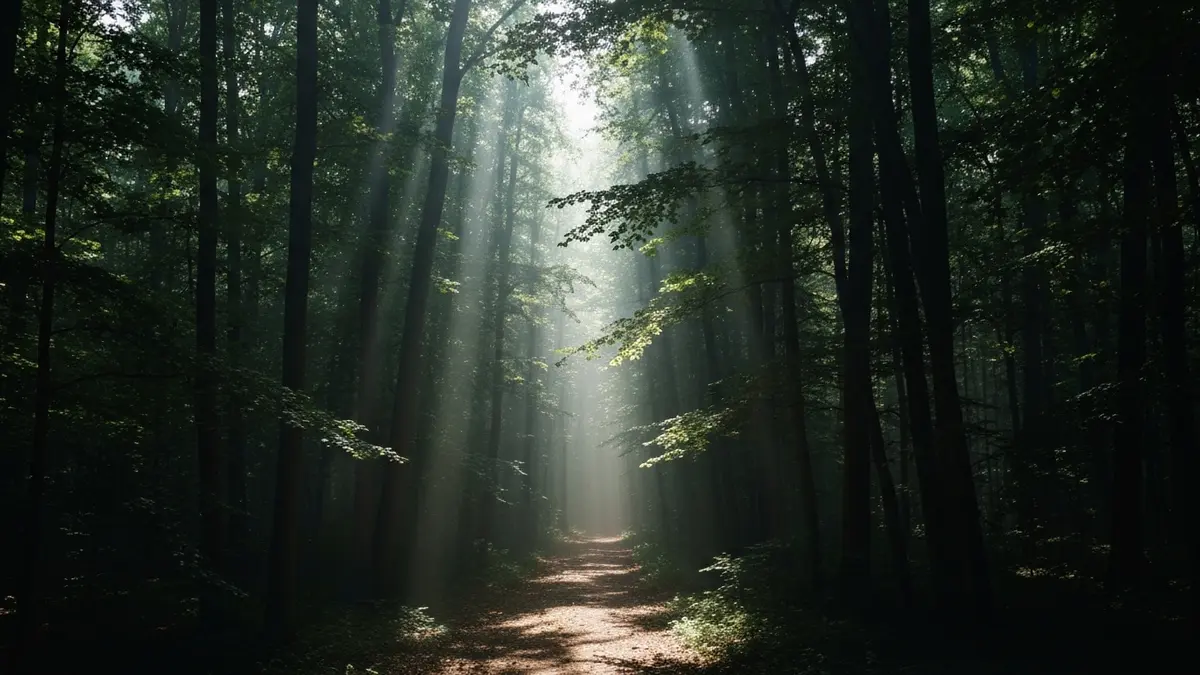 El silencio del monte guaraní durante la siesta, la hora en que la tradición ubica al duende.