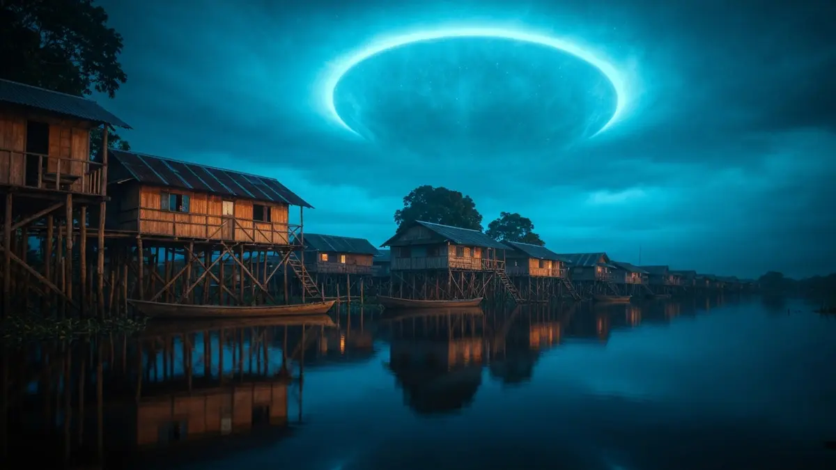 Los pobladores de Pará vivían aterrorizados por las luces.
