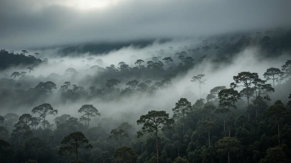 La selva al este del Cusco esconde el supuesto refugio. La selva al este del Cusco esconde el supuesto refugio.