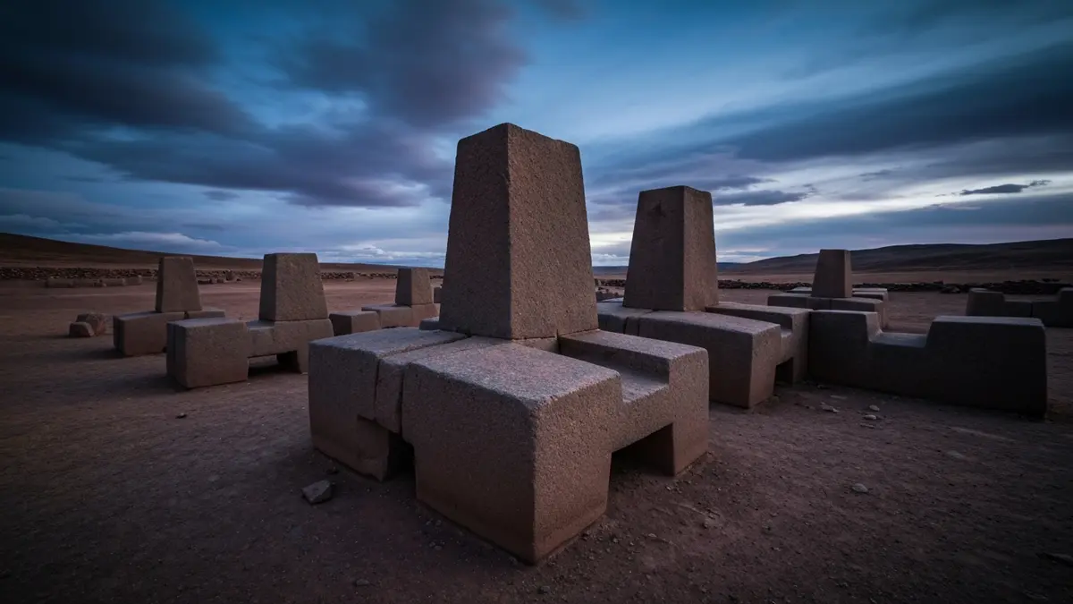 Los bloques perfectamente encajados de Puma Punku, otro enigma del sitio.